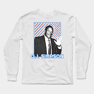 oj simpson - vintage Long Sleeve T-Shirt